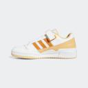 Adidas Originals Forum Low Sneakers in White and Orange Rush