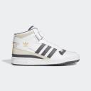 Adidas Originals Forum Mid - White/Grey - Size 10 - Men