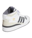 Adidas Originals Forum Mid - White/Grey - Size 10 - Men
