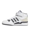 Adidas Originals Forum Mid - White/Grey - Size 10 - Men