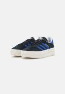 Adidas Originals Gazelle Bold Platform Sneakers in Black and Blue