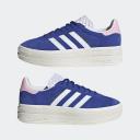 Adidas Originals Gazelle Bold Platform Sneakers in Blue and Pink
