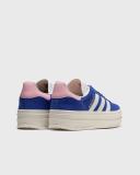 Adidas Originals Gazelle Bold Platform Sneakers in Blue and Pink