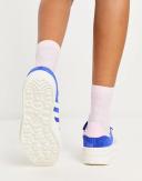 Adidas Originals Gazelle Bold Platform Sneakers in Blue and Pink