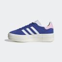 Adidas Originals Gazelle Bold Platform Sneakers in Blue and Pink