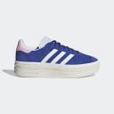 Adidas Originals Gazelle Bold Platform Sneakers in Blue and Pink