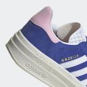 Adidas Originals Gazelle Bold Platform Sneakers in Blue and Pink