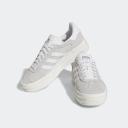 Adidas Originals Gazelle Bold Platform Sneakers in Grey and White
