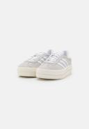 Adidas Originals Gazelle Bold Platform Sneakers in Grey and White