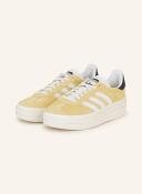 Adidas Originals Gazelle Bold Platform Sneakers in Yellow