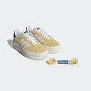 Adidas Originals Gazelle Bold Platform Sneakers in Yellow
