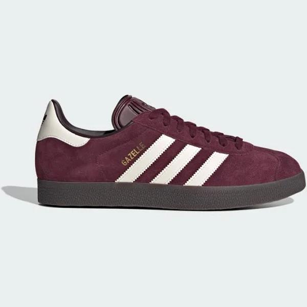 Adidas Originals Gazelle - Maroon / Chalk White / Gum - 10