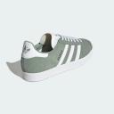 Adidas Originals Gazelle Sneakers in Silver Green / White