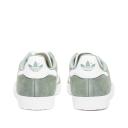Adidas Originals Gazelle Sneakers in Silver Green / White