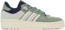 Adidas Originals Green Rivalry Low 86 Sneakers