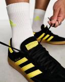 Adidas Originals Handball Spezial Sneakers in Black and Yellow