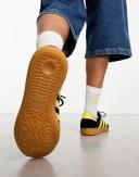 Adidas Originals Handball Spezial Sneakers in Black and Yellow