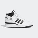 Adidas Originals Junior Forum Mid Trainer - White - Size - 3