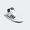 Adidas Originals Junior Forum Mid Trainer - White - Size - 3