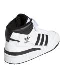 Adidas Originals Junior Forum Mid Trainer - White - Size - 3