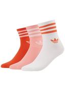 Adidas Originals Mid Cut Crew 3 Pair - Orange - Socks