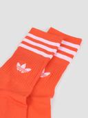 Adidas Originals Mid Cut Crew 3 Pair - Orange - Socks