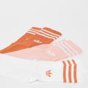 Adidas Originals Mid Cut Crew 3 Pair - Orange - Socks
