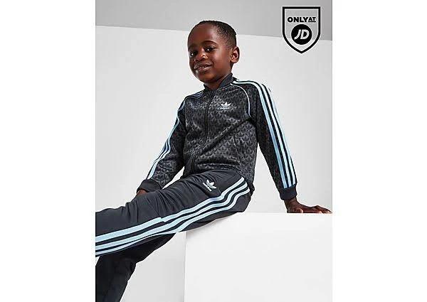 Adidas Originals Monogram SST Tracksuit Children - Grey - 5-6Y