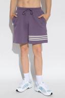 Adidas Originals Neuclassics 3 Stripe Shorts in Purple