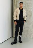 Adidas Originals Neuclassics 3 Stripe trackies in Black