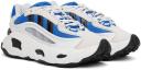 Adidas Originals Off-White & Blue Oznova Sneakers