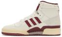 Adidas Originals Off-White & Burgundy Forum 84 Sneakers