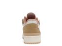 Adidas Originals Off-White & Pink Forum Exhibit Low Sneakers