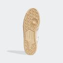 Adidas Originals Off-White & Pink Forum Exhibit Low Sneakers