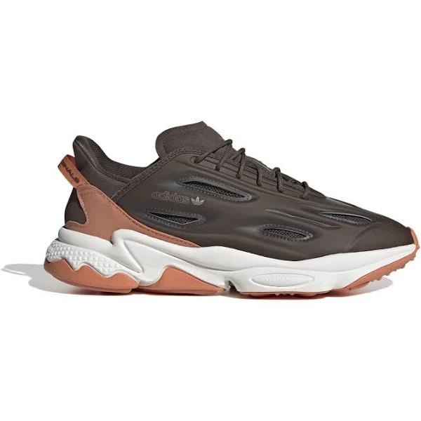 Adidas Originals Ozweego Celox Trainers in Brown and Orange