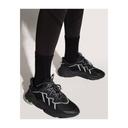 Adidas Originals Ozweego Sneakers in Black Silver