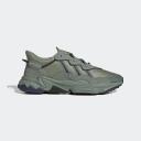 Adidas Originals Ozweego Sneakers in Green-Silver