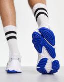Adidas Originals Ozweego Sneakers in White and Blue