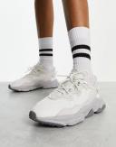 Adidas Originals Ozweego Sneakers in White and Grey