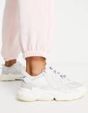 Adidas Originals Ozweego Trainers in Grey-Blue