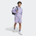 Adidas Originals Rekive 3 Stripe Logo Shorts in lilac-Purple