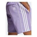Adidas Originals Rekive 3 Stripe Logo Shorts in lilac-Purple