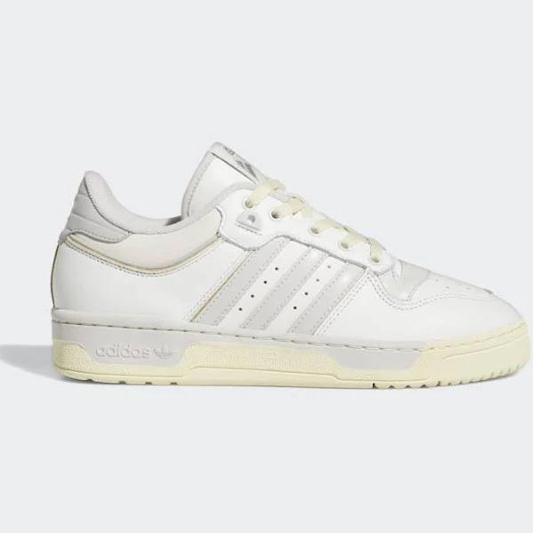 Adidas Originals Rivalry Low 86 Sneakers in White and Grey