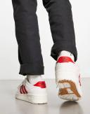 Adidas Originals Rivalry Low Sneakers in white/red-Black