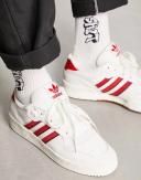 Adidas Originals Rivalry Low Sneakers in white/red-Black