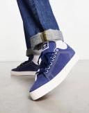 Adidas Originals Stan Smith CS Sneakers in Navy with Contrast Stitching
