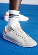 Adidas Originals Stan Smith Sneakers in White and Red