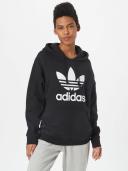 Adidas Originals Trefoil Hoodie Black 2XS Woman IB7432/2XS