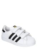 Adidas Originals-White & Black Superstar Trainers