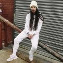 Adidas Originals White Falcon Sneakers